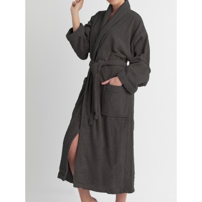 Σετ Μπουρνούζι Με Γιακά Medium Σετ Pearl Adults Black Olive Palamaiki Σετ Μπουρνούζι Με Γιακά Medium Σετ Pearl Adults Black Olive Palamaiki