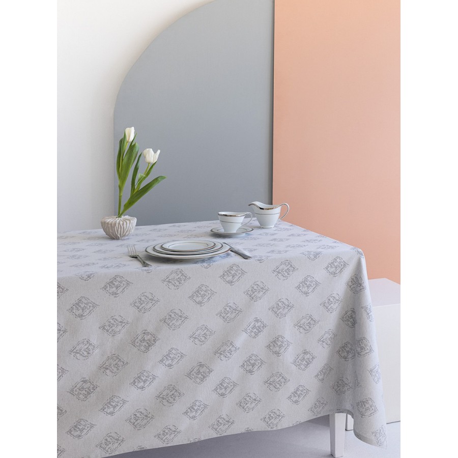Τραπεζομάντηλο Fteri Beige 175X260 Palamaiki Τραπεζομάντηλο Fteri Beige 175X260 Palamaiki