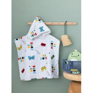 Poncho baby 60x120 NB0141 BOY