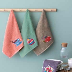 Σετ 4 Πετσέτες Κουζίνας Kitchen Towels 40x70 KT240