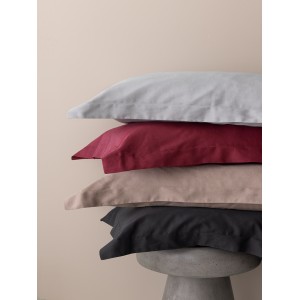 Σετ Σεντόνια King Size 4Τμχ Posh Sateen Black 285X270 Palamaiki