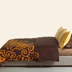 Κουβερλί Cotton Rich 160x260 SILVESTRE ORANGE/BROWN