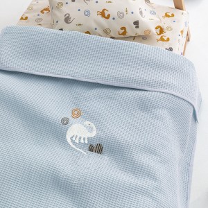 Κουβέρτα Πικέ Κούνιας Baby Blankets 100x150 CANDY/2 BLUE