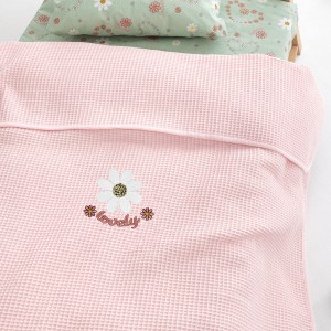 Κουβέρτα Πικέ Κούνιας Baby Blankets 100x150 CANDY/2 PINK