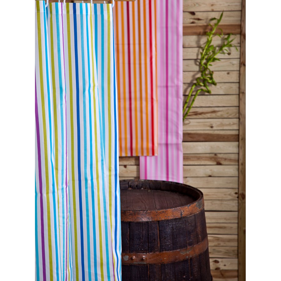 Κουρτίνα Μπάνιου 180x200 STRIPE MULTI