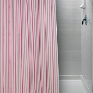 Κουρτίνα Μπάνιου 180x200 STRIPE PINK