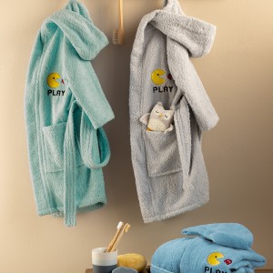 Μπουρνούζι με Κουκούλα Kids Bath PAC CIEL 4-6