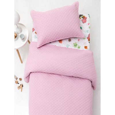 Σετ Σετ Κουβερλί Υπέρδιπλο 3Τμχ Jenn Pink 220X240 Palamaiki Σετ Σετ Κουβερλί Υπέρδιπλο 3Τμχ Jenn Pink 220X240 Palamaiki