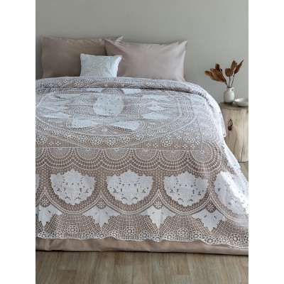 Κουβέρτα Camil White 240X275 Palamaiki Κουβέρτα Camil White 240X275 Palamaiki