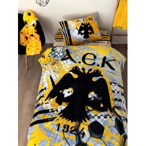 Κουβέρτα Μονή Aek Dg 160X220 Palamaiki