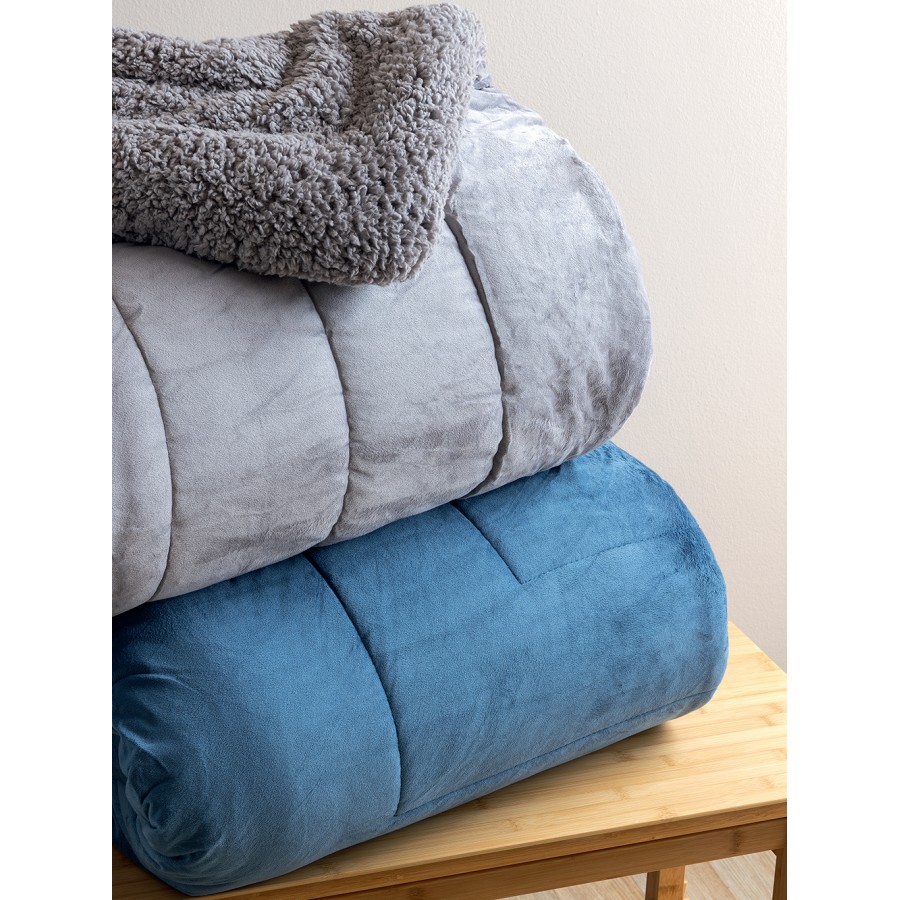 Κουβερτοπάπλωμα Υπέρδιπλο 220x240 MONO DENIM