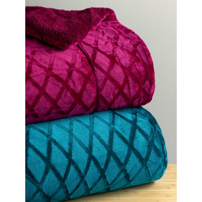 Κουβερτοπάπλωμα Υπέρδιπλο Nadine/4 Green 220X240 Palamaiki