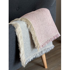 Ριχτάρι Τετραθέσιου Καναπέ Agnes Pink 180X320 Palamaiki