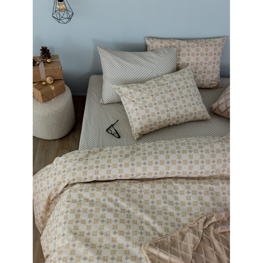 Σετ Σεντόνια Διπλά 4Τμχ FL6254 200X260 Palamaiki