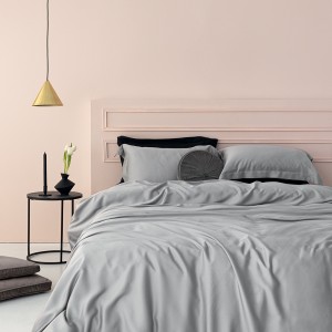 Σετ Σεντόνια King Size 4Τμχ Nature Grey 275X290 Palamaiki