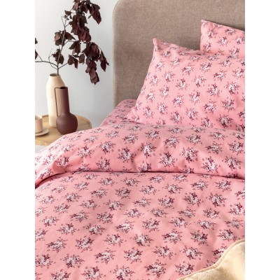Σετ Σεντόνια Υπέρδιπλα Flannel Beauty 240x265 FB0231 Χωρίς Λάστιχο