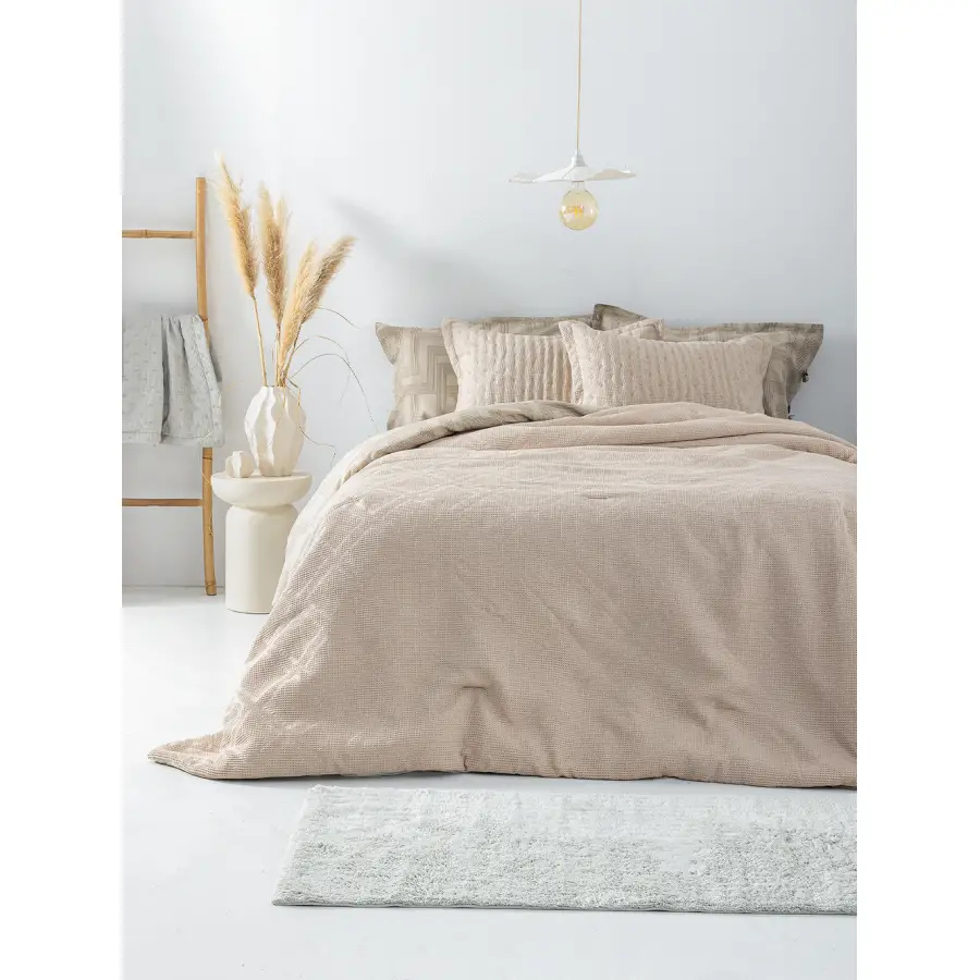 Κουβερλί υπέρδιπλο 220x240 ALISON BEIGE