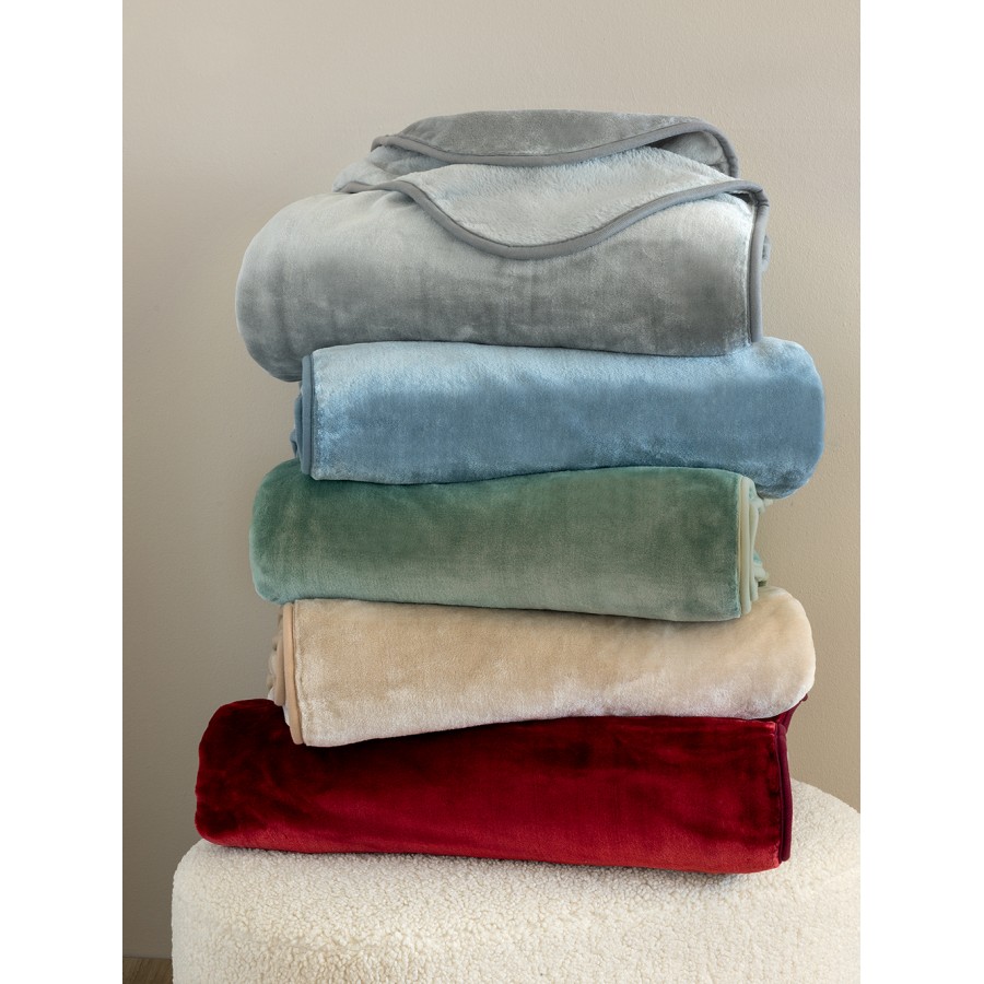 Κουβέρτα Βελουτέ 170x240 DREAM VELOUR/4 SANDY