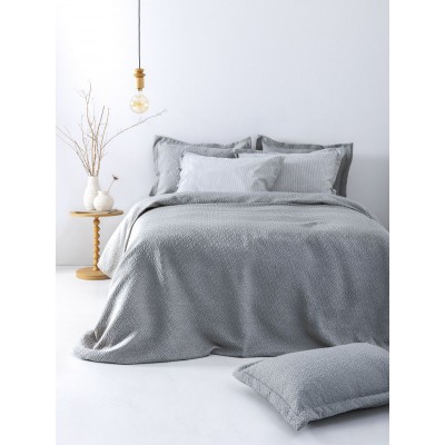 Κουβέρτα Μονή Zoe Grey 170X260 Palamaiki