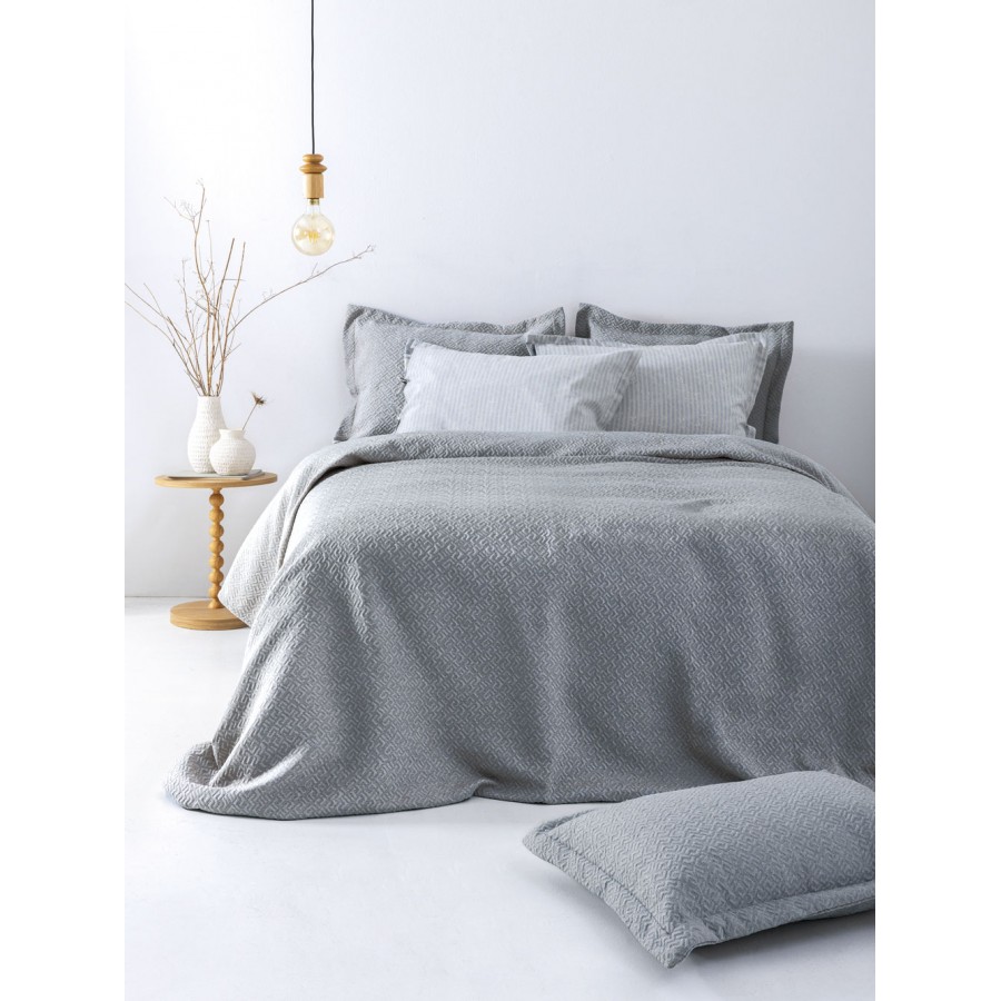 Κουβέρτα Μονή Zoe Grey 170X260 Palamaiki