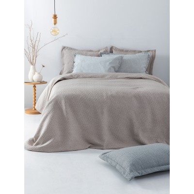 Κουβέρτα Matelasse 230X260 ZOE BEIGE
