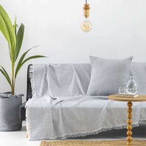 Ριχτάρι Διθέσιου Καναπέ Kiki Grey 180X250 Palamaiki