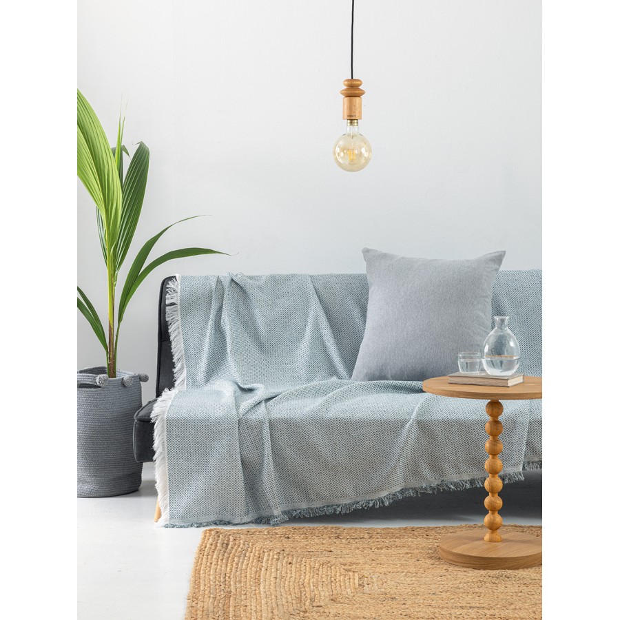 Ριχτάρι Διθέσιου Καναπέ Kiki Mint 180X250 Palamaiki