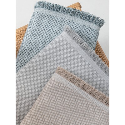 Ριχτάρι Τετραθέσιου Καναπέ Kiki Grey 180X320 Palamaiki