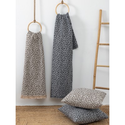 Ριχτάρι Τετραθέσιου Καναπέ Lepard Grey 180X320 Palamaiki Ριχτάρι Τετραθέσιου Καναπέ Lepard Grey 180X320 Palamaiki