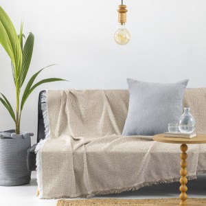 Ριχτάρι Τριθέσιου Καναπέ Kiki Beige 180X300 Palamaiki