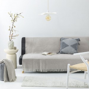 Ριχτάρι Τριθέσιου Καναπέ Labi Beige 180X300 Palamaiki