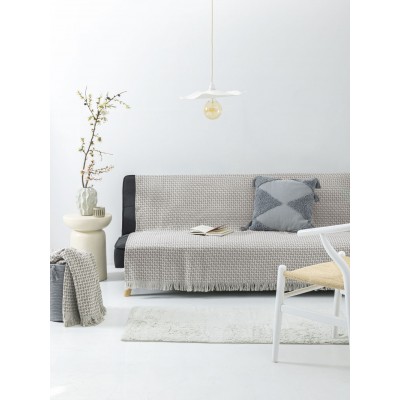 Ριχτάρι Τριθέσιου Καναπέ Labi Beige 180X300 Palamaiki