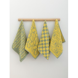 Σετ 4 Πετσέτες Κουζίνας Kitchen Towels 40x60 JACK100