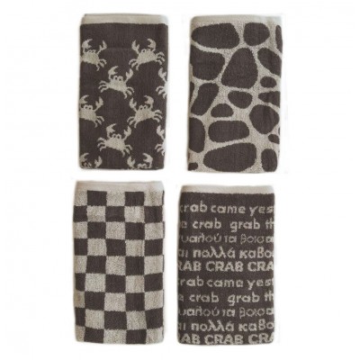 Σετ 4 Πετσέτες Κουζίνας Kitchen Towels 40x60 JACK102