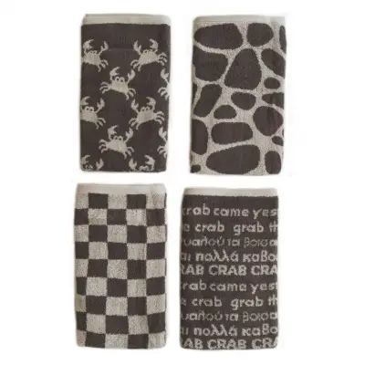 Σετ 4 Πετσέτες Κουζίνας Kitchen Towels 40x60 JACK102