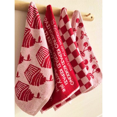 Σετ 4 Πετσέτες Κουζίνας Kitchen Towels 40x60 JACK103
