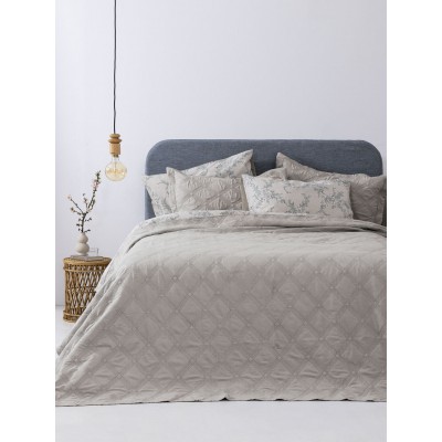 Σετ Κουβερλί Ημίδιπλο 2Τμχ Ifigeneia Beige 180X240 Palamaiki