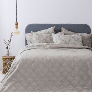 Σετ Κουβερλί King Size 3Τμχ Ifigeneia Beige 260X240 Palamaiki
