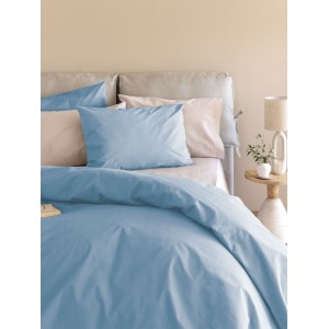 Σετ Μονά Σεντόνια 170x260 ETOILE/2 BLUE Χωρίς Λάστιχο