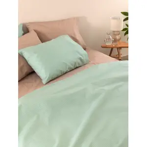 Σετ Μονά Σεντόνια 170x260 TOTEM MINT Με Λάστιχο