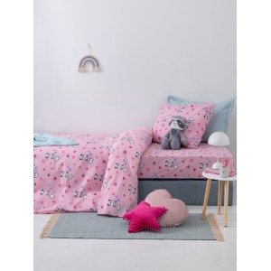Σετ Σεντόνια Μονά Με Λάστιχο 3Τμχ Mk765 110X200+30 Palamaiki