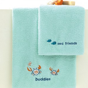 Σετ Παιδικές Πετσέτες Kids Bath CRABS