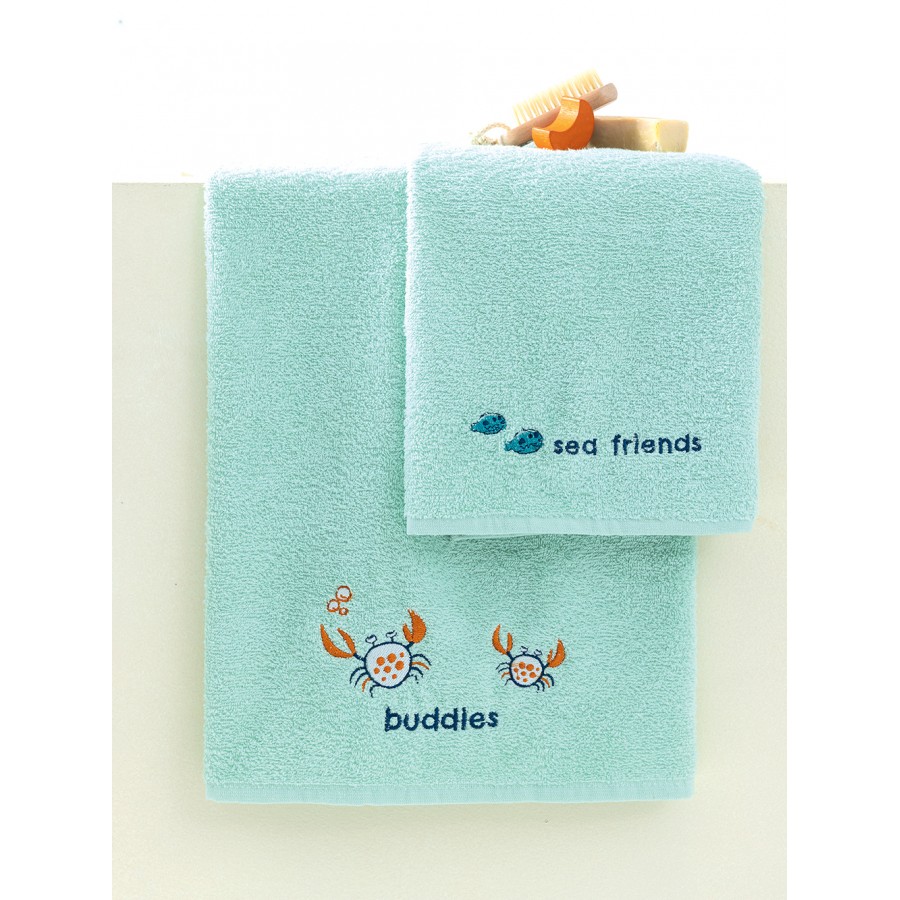Σετ Παιδικές Πετσέτες Kids Bath CRABS