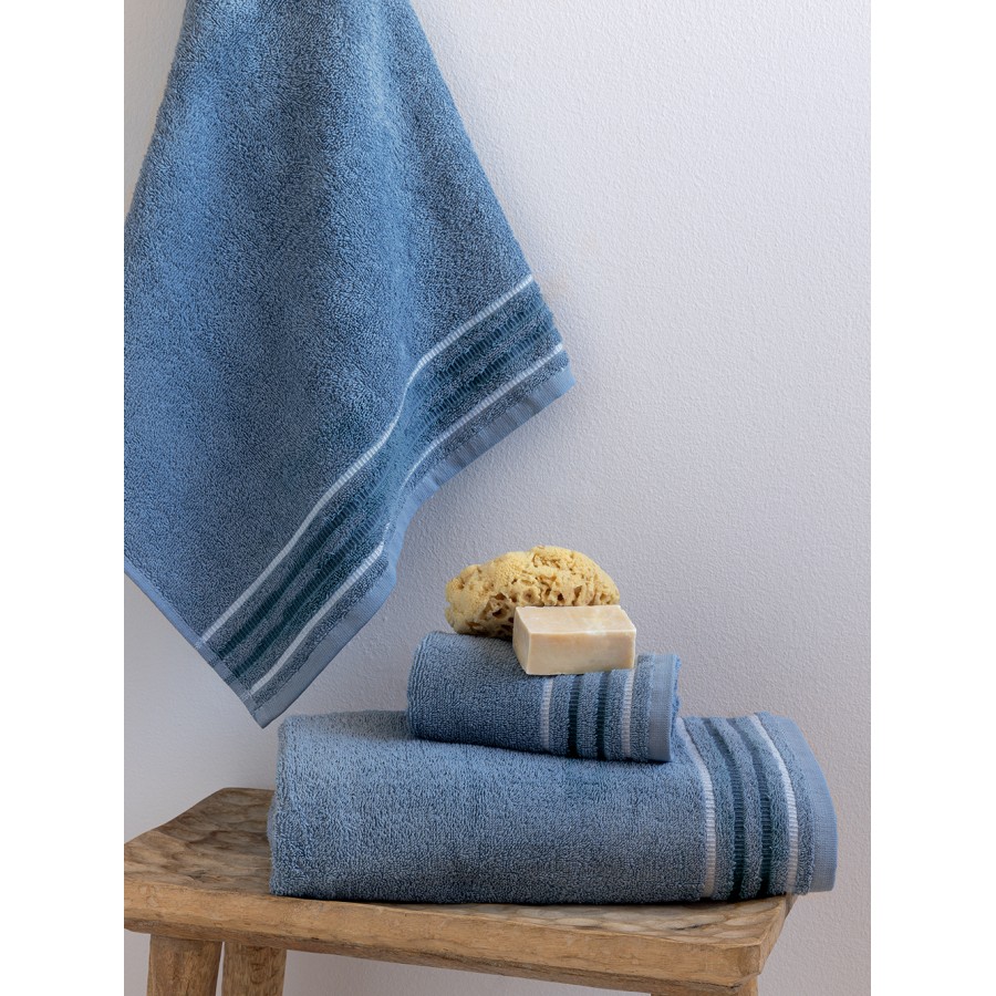 Σετ Πετσέτες (30X50, 50X90, 70X140) DANT DENIM