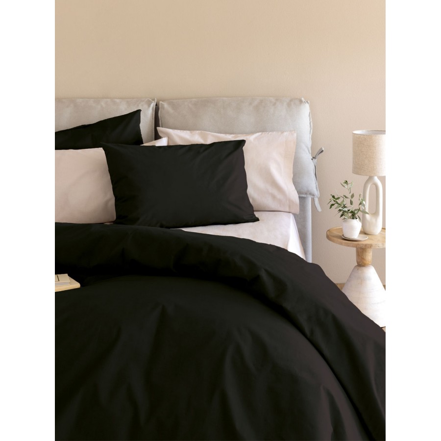Σετ Υπέρδιπλα Σεντόνια 240x260 ETOILE/2 JET BLACK Με Λάστιχο