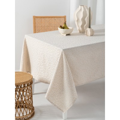 Τραπεζομάντηλο Αλέκιαστο Lita Beige 175X160 Palamaiki