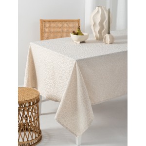 Τραπεζομάντηλο Αλέκιαστο Lita Beige 175X260 Palamaiki