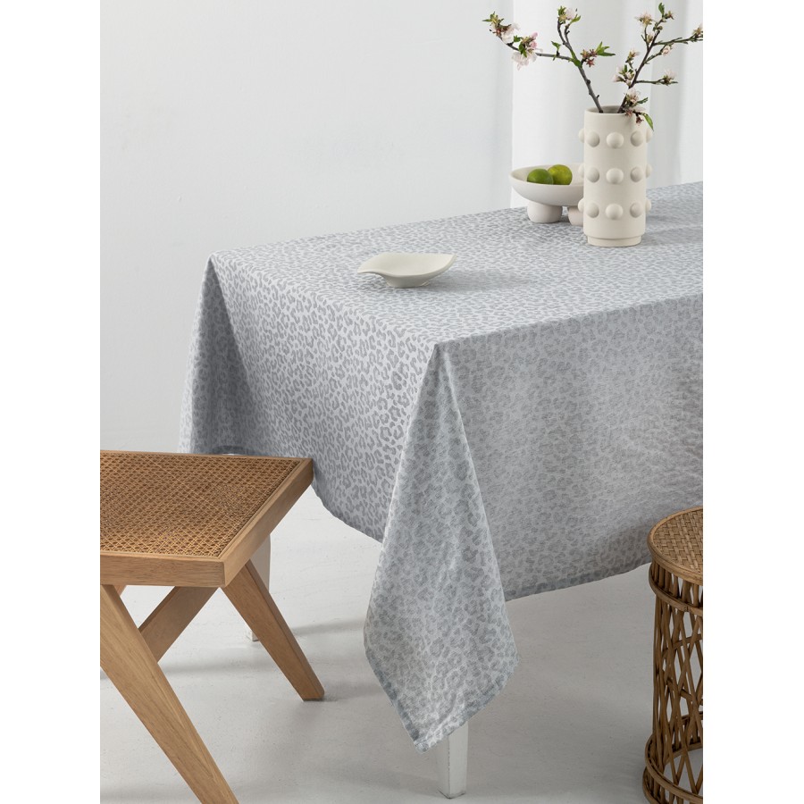 Τραπεζομάντηλο Αλέκιαστο Lita Grey 175X260 Palamaiki