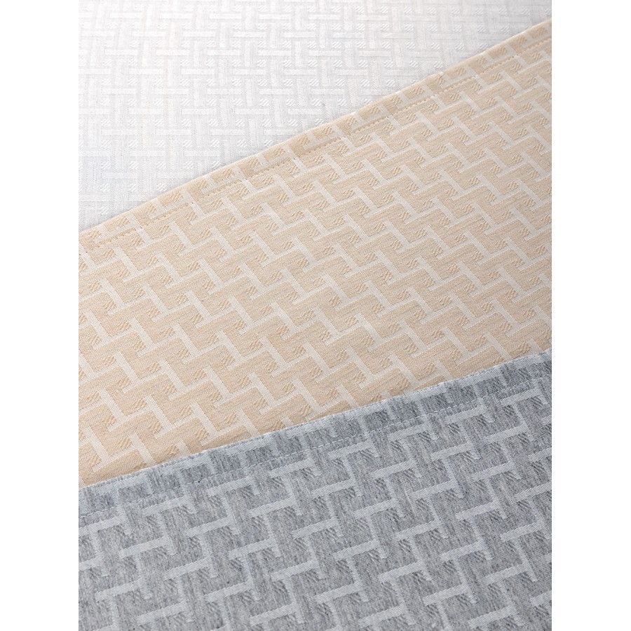 Τραπεζομάντηλο Αλέκιαστο Milly Grey 175X320 Palamaiki