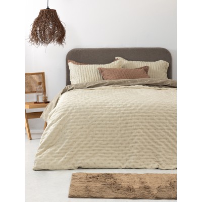 Ζεύγος μαξιλαροθήκες 50x70 Oxford TOT IVORY